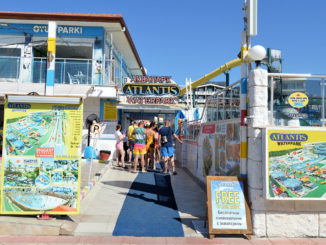 Marmaris Water Park Entance